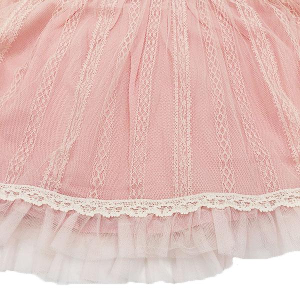 ●50％OFFセール●スーリー Souris ミルキースーツ ワンピース 刺繍 花柄 レース チュール ドレス（100cm・110cm・120cm）　アウトレット | Souris | 03