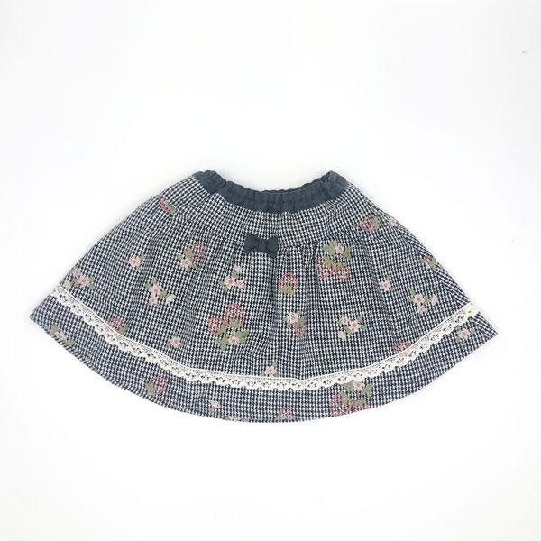 ●30%OFFセール●スーリー　Souris　いちご　刺繍　スカート　(100・110・120）子ども服　女の子　かわいい　アウトレット | Souris | 03