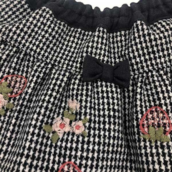 ●30%OFFセール●スーリー　Souris　いちご　刺繍　スカート　(100・110・120）子ども服　女の子　かわいい　アウトレット | Souris | 04