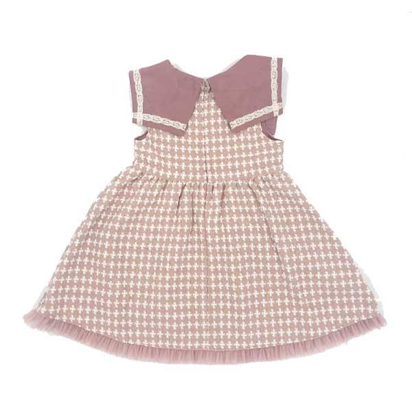 ●30％OFFセール●スーリー　Souris　いちご 刺繍 レース ジャンパースカート ワンピース（100・110・120）女の子 かわいい おでかけ | Souris | 02