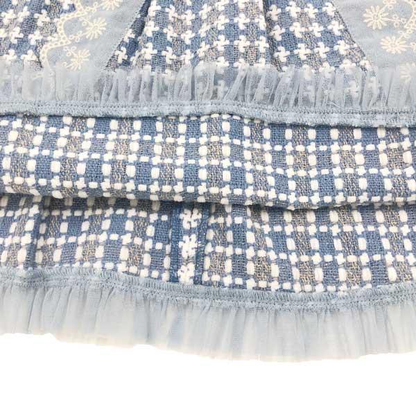 ●30％OFFセール●スーリー　Souris　いちご 刺繍 レース ジャンパースカート ワンピース（100・110・120）女の子 かわいい おでかけ | Souris | 08