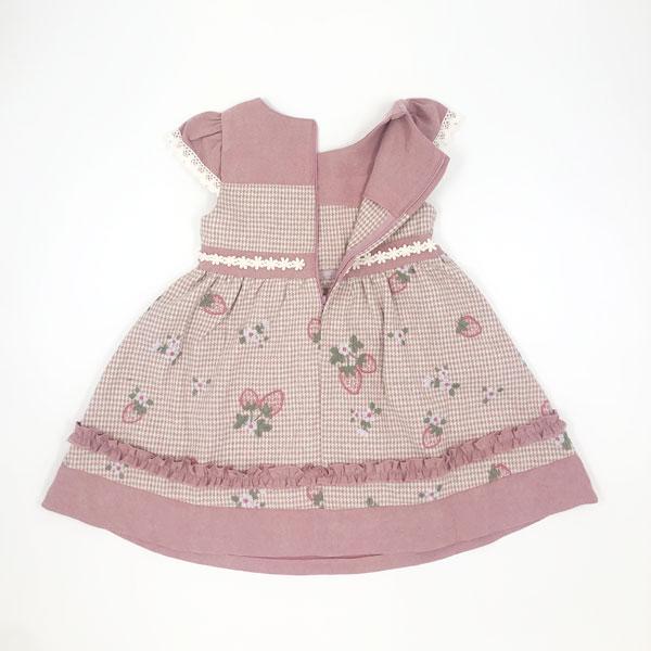 ●30％OFFセール●スーリー　Souris　いちご　刺繍　ワンピース　(100・110・120）子ども服　女の子　かわいい　アウトレット | Souris | 03