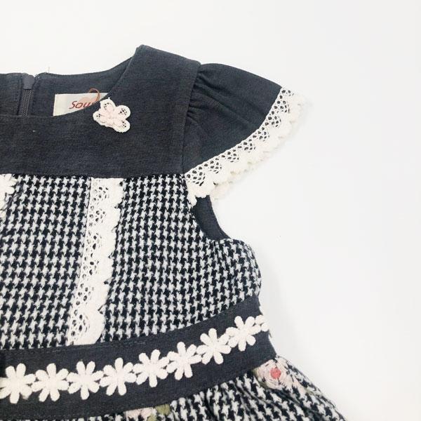 ●30％OFFセール●スーリー　Souris　いちご　刺繍　ワンピース　(100・110・120）子ども服　女の子　かわいい　アウトレット | Souris | 07