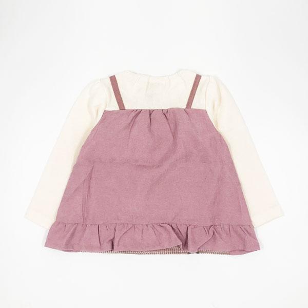 ●30％OFFセール●スーリー　Souris　いちご　刺繍　トレーナー　(100・110・120）子ども服　女の子　かわいい　おでかけ　チェック柄 | Souris | 02