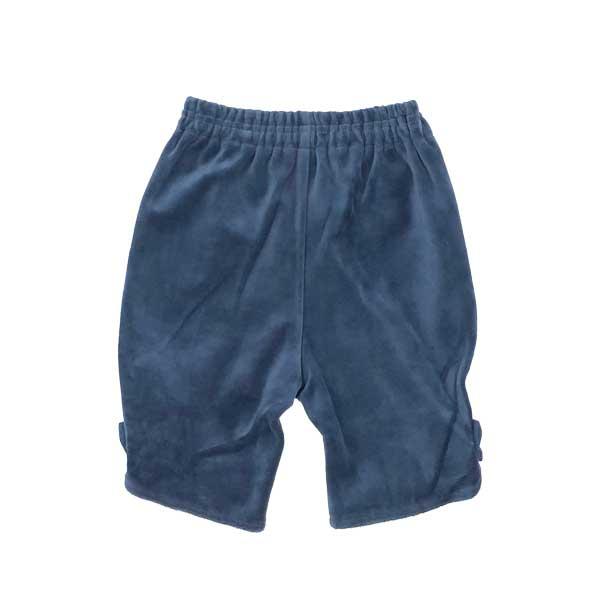 ●30％OFFセール●スーリー　Souris　リボンモチーフ レースベロア パンツ（100・110・120）女の子 かわいい  秋冬  子ども服 | Souris | 02