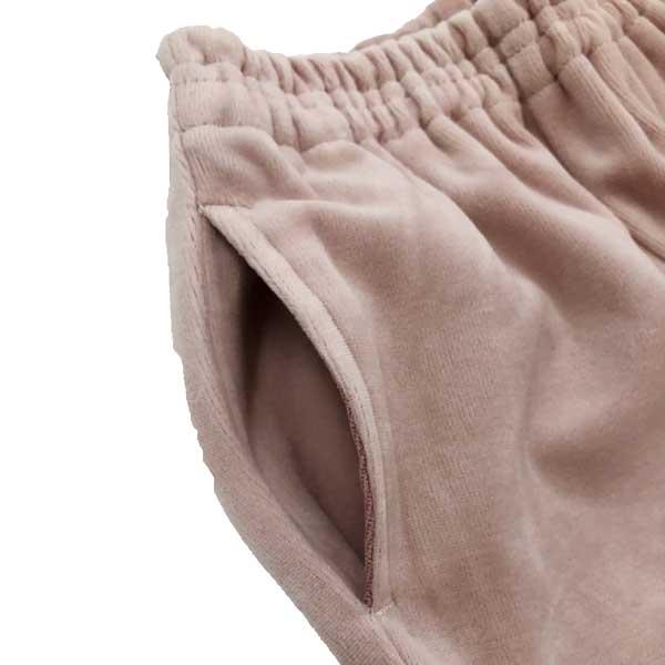 ●30％OFFセール●スーリー　Souris　リボンモチーフ レースベロア パンツ（100・110・120）女の子 かわいい  秋冬  子ども服 | Souris | 07