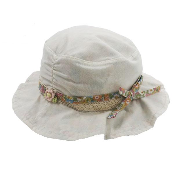 ●40%OFFセール●スーリー　Souris　フレア ハット　（ 48cm ） 帽子　1歳　2歳　幼児　女の子　可愛い　ピンク　アウトレット | Souris | 01