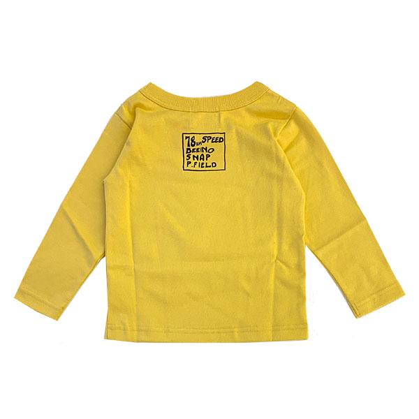 50％OFF　P.FIELD　ピーフィールド　ワークカー　パネルプリント　長袖　Tシャツ(90cm・100cm・110cm） | P.FIELD | 04