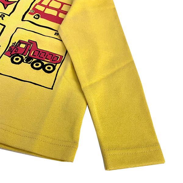 50％OFF　P.FIELD　ピーフィールド　ワークカー　パネルプリント　長袖　Tシャツ(90cm・100cm・110cm） | P.FIELD | 05