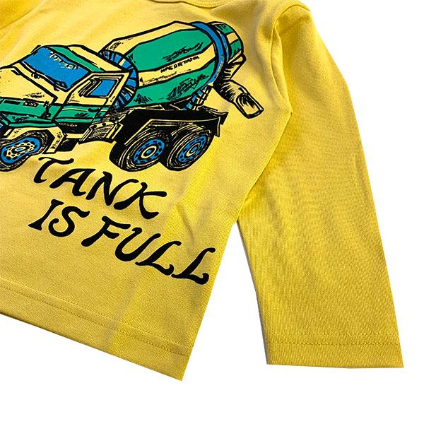 50％OFF　P.FIELD　ピーフィールド　ワークカー　ミキサー車　プリント　長袖　Tシャツ(100cm・110cm・120cm） | P.FIELD | 05