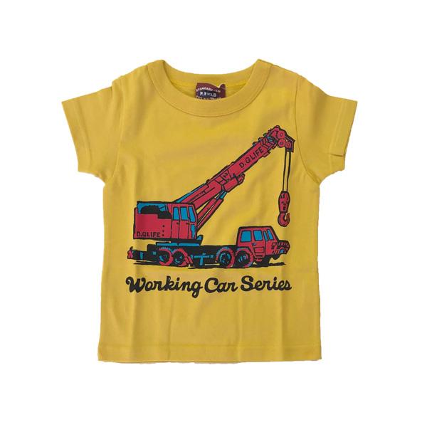 50％OFF　P.FIELD　ピーフィールド　クレーン車　半袖　Tシャツ(100cm・110cm・120cm） | P.FIELD | 03