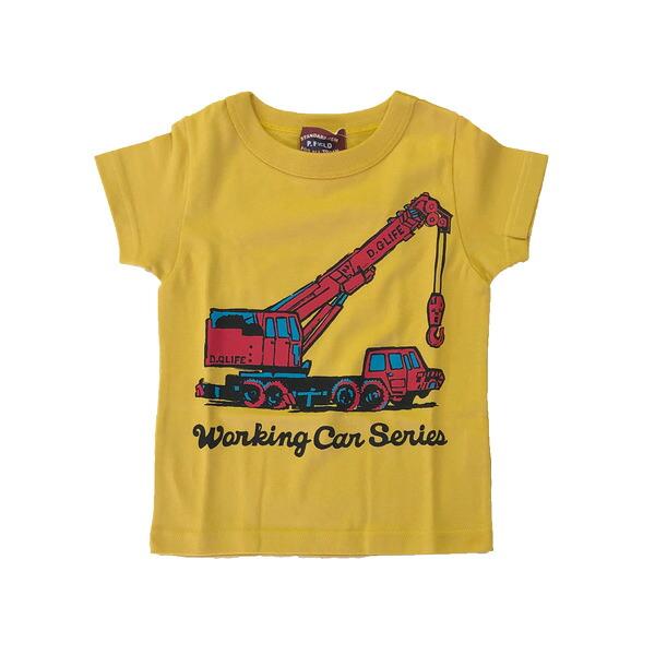 50％OFF　P.FIELD　ピーフィールド　クレーン車　半袖　Tシャツ(100cm・110cm・120cm） | P.FIELD | 03