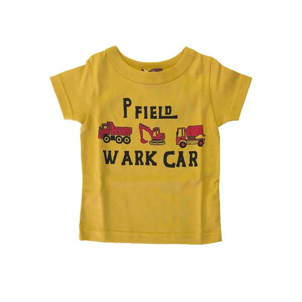 50％OFF　P.FIELD　ピーフィールド　ワーク車　半袖　Tシャツ(90cm・100cm・110cm） | P.FIELD | 03