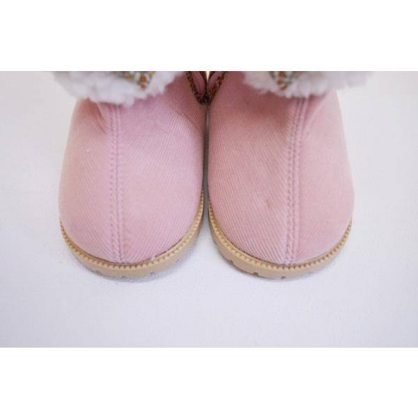 スーリー　Souris　　ボア　リボンブーツ（13cm・13.5cm・14cm・14.5/15cm） | Souris | 05