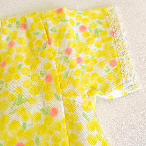 ●50％OFFセール●スーリー　Souris　ミモザプリント　和風オール　甚平オール（ F（ 50-70 ） ）　アウトレット | Souris | 02