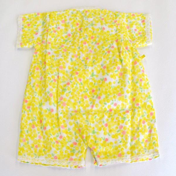 ●50％OFFセール●スーリー　Souris　ミモザプリント　和風オール　甚平オール（ F（ 50-70 ） ）　アウトレット | Souris | 05