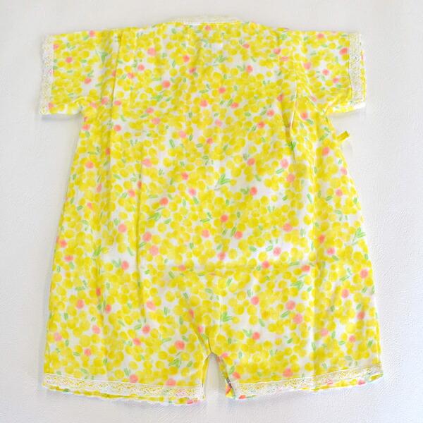 ●50％OFFセール●スーリー　Souris　ミモザプリント　和風オール　甚平オール（ F（ 50-70 ） ）　アウトレット | Souris | 05