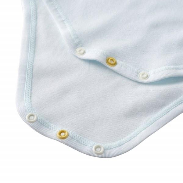 ●取り寄せ商品●ミキハウス　mikihouse ピュアベール半袖フライス　ボディシャツ(70cm  80cm 90cm )ロンパース 新生児 | MIKI HOUSE | 12