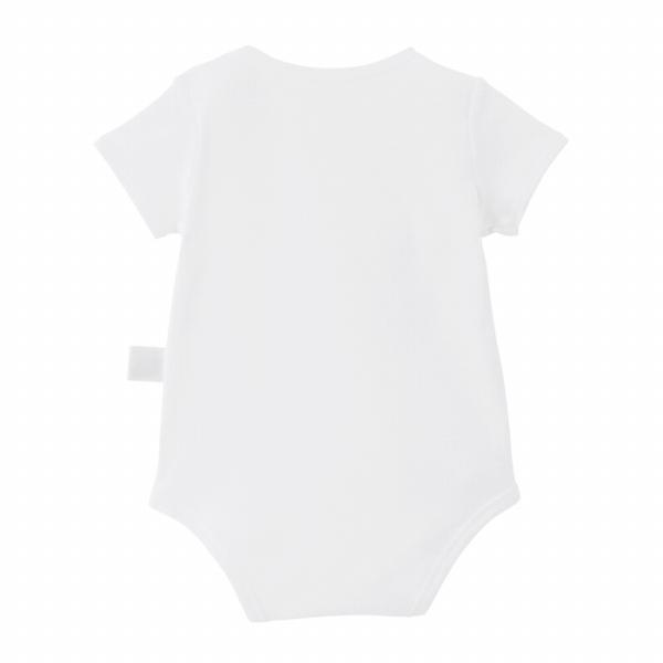 ●取り寄せ商品●ミキハウス　mikihouse ピュアベール半袖フライス　ボディシャツ(70cm  80cm 90cm )ロンパース 新生児 | MIKI HOUSE | 02