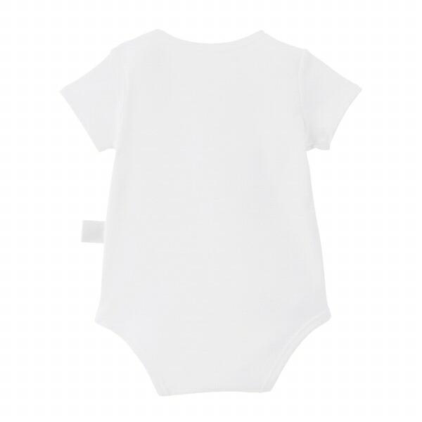 ●取り寄せ商品●ミキハウス　mikihouse ピュアベール半袖フライス　ボディシャツ(70cm  80cm 90cm )ロンパース 新生児 | MIKI HOUSE | 02