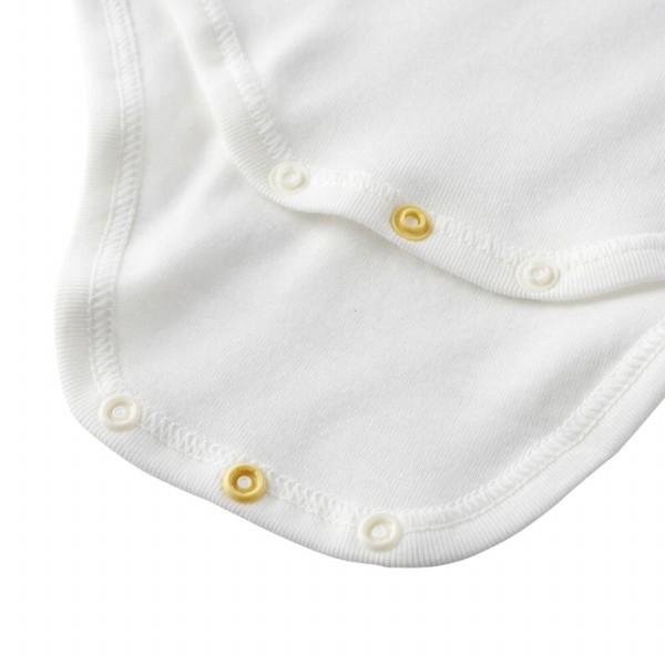 ●取り寄せ商品●ミキハウス　mikihouse ピュアベール半袖フライス　ボディシャツ(70cm  80cm 90cm )ロンパース 新生児 | MIKI HOUSE | 04