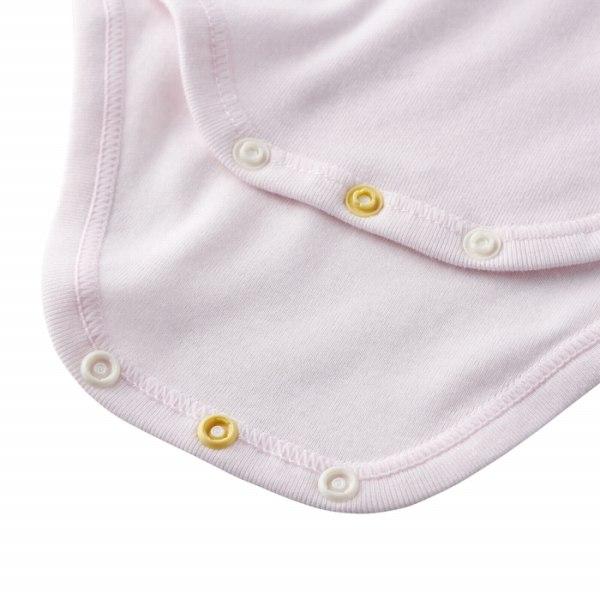 ●取り寄せ商品●ミキハウス　mikihouse ピュアベール半袖フライス　ボディシャツ(70cm  80cm 90cm )ロンパース 新生児 | MIKI HOUSE | 08