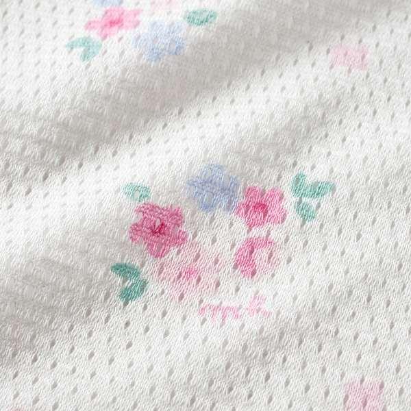 ●取り寄せ商品●ミキハウス　mikihouse　ミキハウスベビー  ピュアベール 総柄 ノースリーブメッシュ 天竺ボディシャツ(70・80) | MIKI HOUSE | 11