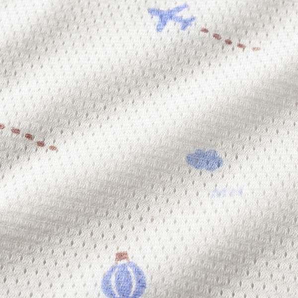 ●取り寄せ商品●ミキハウス　mikihouse　ミキハウスベビー  ピュアベール 総柄 ノースリーブメッシュ 天竺ボディシャツ(70・80) | MIKI HOUSE | 15