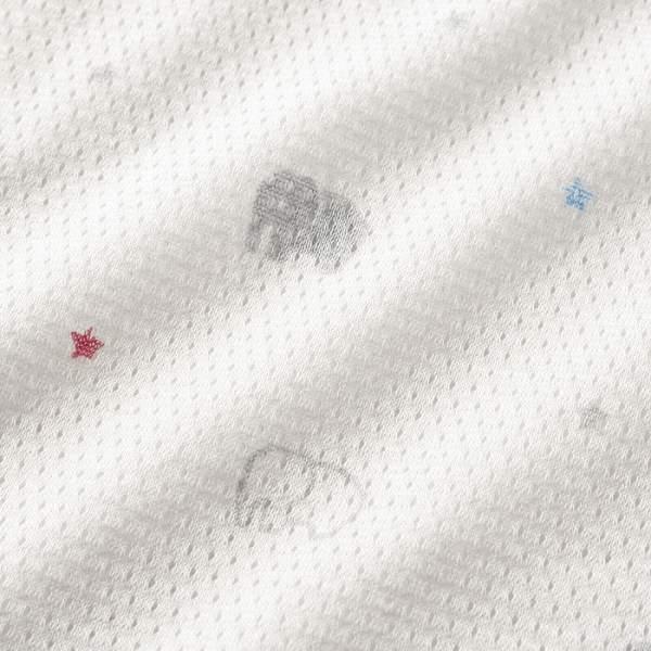 ●取り寄せ商品●ミキハウス　mikihouse　ミキハウスベビー  ピュアベール 総柄 ノースリーブメッシュ 天竺ボディシャツ(70・80) | MIKI HOUSE | 07