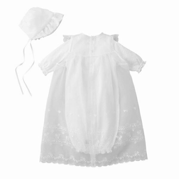●取り寄せ商品●ミキハウス ベビー mikihouse セレモニードレスセット箱入 (フリー(50-70cm)）新生児の画像