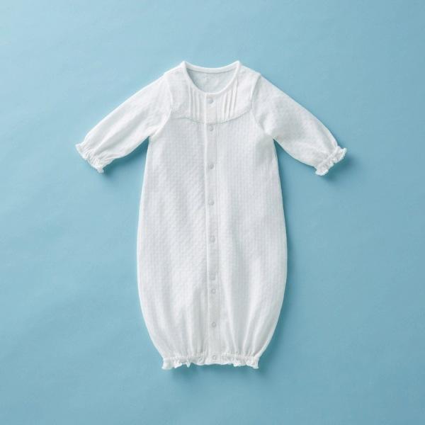 ●取り寄せ商品●ミキハウス ベビー mikihouse　セレモニードレスセット箱入 (フリーサイズ）新生児 退院 | MIKI HOUSE | 02