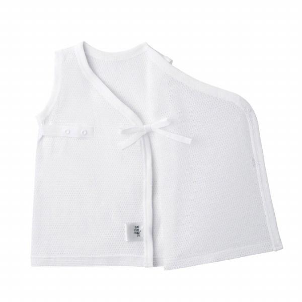 ●取り寄せ商品●ミキハウス　mikihouse　ミキハウスベビー  ピュアベール メッシュ 天竺ノースリーブ短肌着(50-60・60-70) | MIKI HOUSE | 03