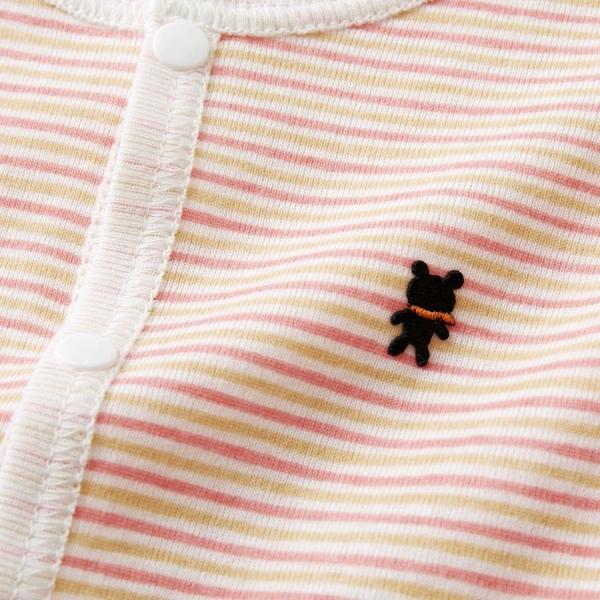 ミキハウス　mikihouse カバーオール肌着(60cm・70cm・80cm）アウトレット ベビー服 男の子 女の子 長袖 インナー | MIKI HOUSE | 06