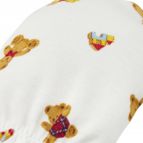 ●取り寄せ商品●ミキハウス　mikihouse　ミトン　クマ柄　ロゴ柄　ベビー用品　べビー　新生児　品　　　綿100　脱げにくい | MIKI HOUSE | 03