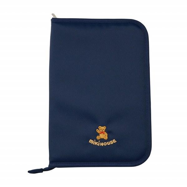 ● 取り寄せ商品● ミキハウス mikihouse ミキハウスベビー ダイアリーケース 母子手帳 お薬手帳  収納ポケット ( L・LL ) | MIKI HOUSE | 01