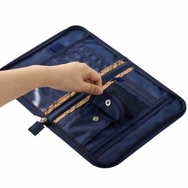 ● 取り寄せ商品● ミキハウス mikihouse ミキハウスベビー ダイアリーケース 母子手帳 お薬手帳  収納ポケット ( L・LL ) | MIKI HOUSE | 07