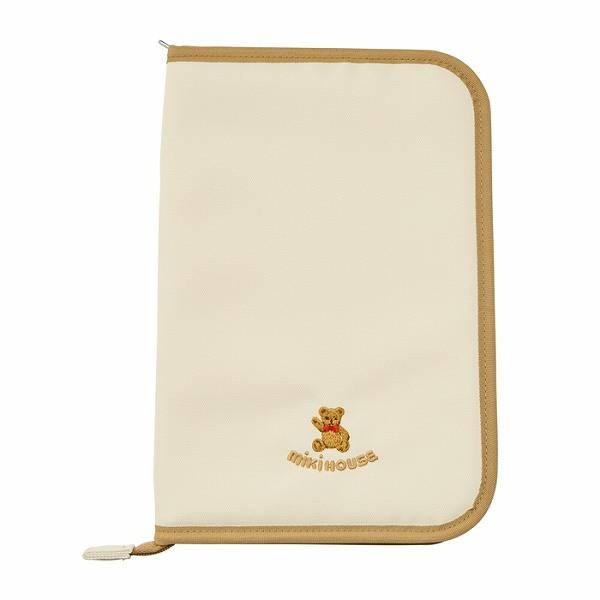 ● 取り寄せ商品● ミキハウス mikihouse ミキハウスベビー ダイアリーケース 母子手帳 お薬手帳  収納ポケット ( L・LL ) | MIKI HOUSE | 09