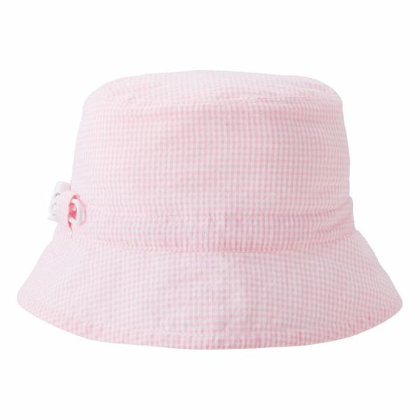 ●取り寄せ商品●ミキハウス　mikihouse　ギンガムチェック　リバーシプル ハット 帽子 ( 40cm 44cm ) ベビー　男の子　女の子 | MIKI HOUSE | 02