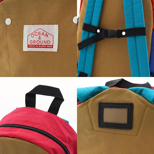 オーシャンアンドグラウンド　OCEAN&GROUND　リュック DAYPACK CRAZY ナイロン (4.5L / 7L / 10.5L）4.5リットル　7リットル　10.5リットル | Ocean&Ground | 12