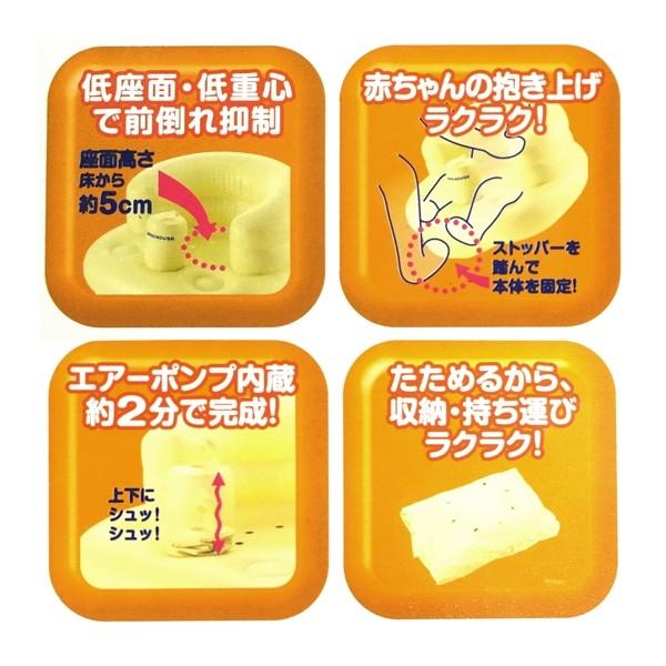 ミキハウス正規販売店/ミキハウス ベビー mikihouse　 箱付 浴室・お部屋で使えるベビーチェア | MIKI HOUSE | 05