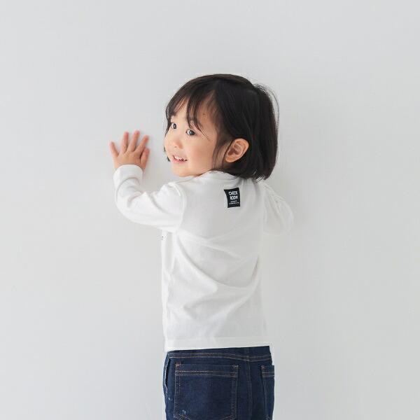 ●40％OFFセール●チークルーム cheek room たこ焼き　ロング　Ｔシャツ　長袖  ( 80 90 100 110 120 130 )   ロンT 450261 | CHEEK ROOM | 08