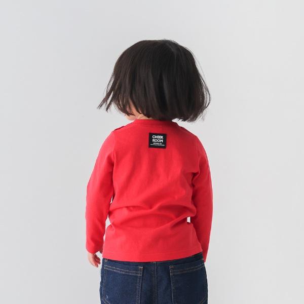 ●40％OFFセール●チークルーム cheek room ラーメン　ロング　Ｔシャツ　長袖   ( 80 90 100 110 120 130 )   ロンT 450263 | CHEEK ROOM | 08