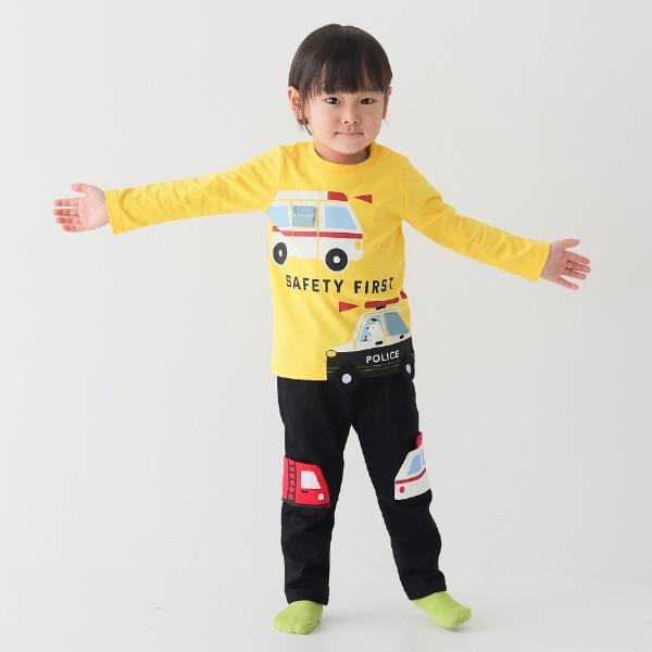 ●40％OFFセール●チークルーム cheek room 働く車　ロング　Ｔシャツ　長袖   ( 80 90 100 110 120 130 )   ロンT 450265 | CHEEK ROOM | 16