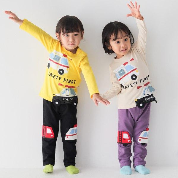 ●40％OFFセール●チークルーム cheek room 働く車　ロング　Ｔシャツ　長袖   ( 80 90 100 110 120 130 )   ロンT 450265 | CHEEK ROOM | 17