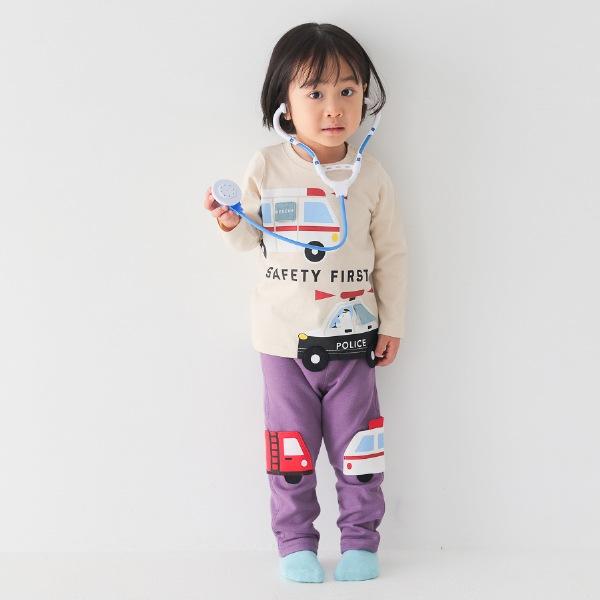 チークルーム cheek room 働く車　ロング　Ｔシャツ　長袖   ( 80 90 100 110 120 130 )   ロンT 450265 | CHEEK ROOM | 18