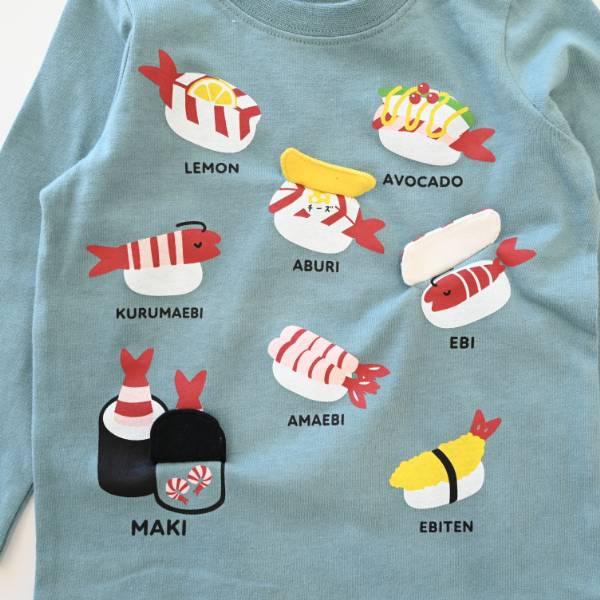 ●40％OFFセール●チークルーム cheek room えび祭り　ロング　Ｔシャツ　長袖   ( 80 90 100 110 120 130 )    ロンT 450267 | CHEEK ROOM | 06