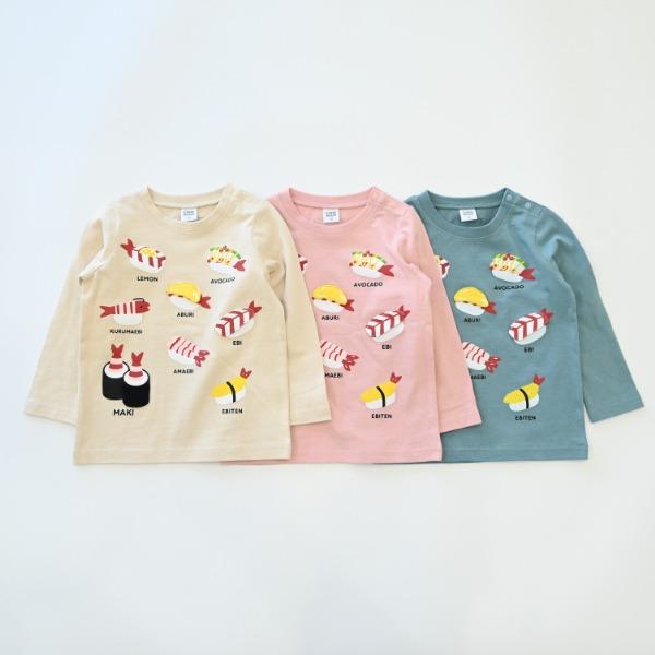 ●40％OFFセール●チークルーム cheek room えび祭り　ロング　Ｔシャツ　長袖   ( 80 90 100 110 120 130 )    ロンT 450267 | CHEEK ROOM | 07