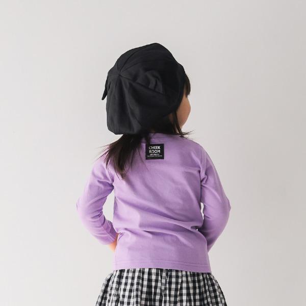 ●40％OFFセール●チークルーム cheek room ねこ時計　ロング　Ｔシャツ　長袖  ( 80 90 100 110 120 130 )    ロンT　猫 ネコ | CHEEK ROOM | 11