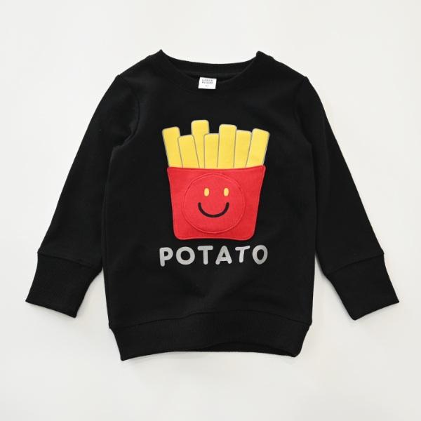 チークルーム cheek room スマイルポテト　トレーナー　( 80 90 100 110 120 130 ) 子ども服 幼児 キッズ | CHEEK ROOM | 11