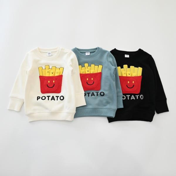 チークルーム cheek room スマイルポテト　トレーナー　( 80 90 100 110 120 130 ) 子ども服 幼児 キッズ | CHEEK ROOM | 14